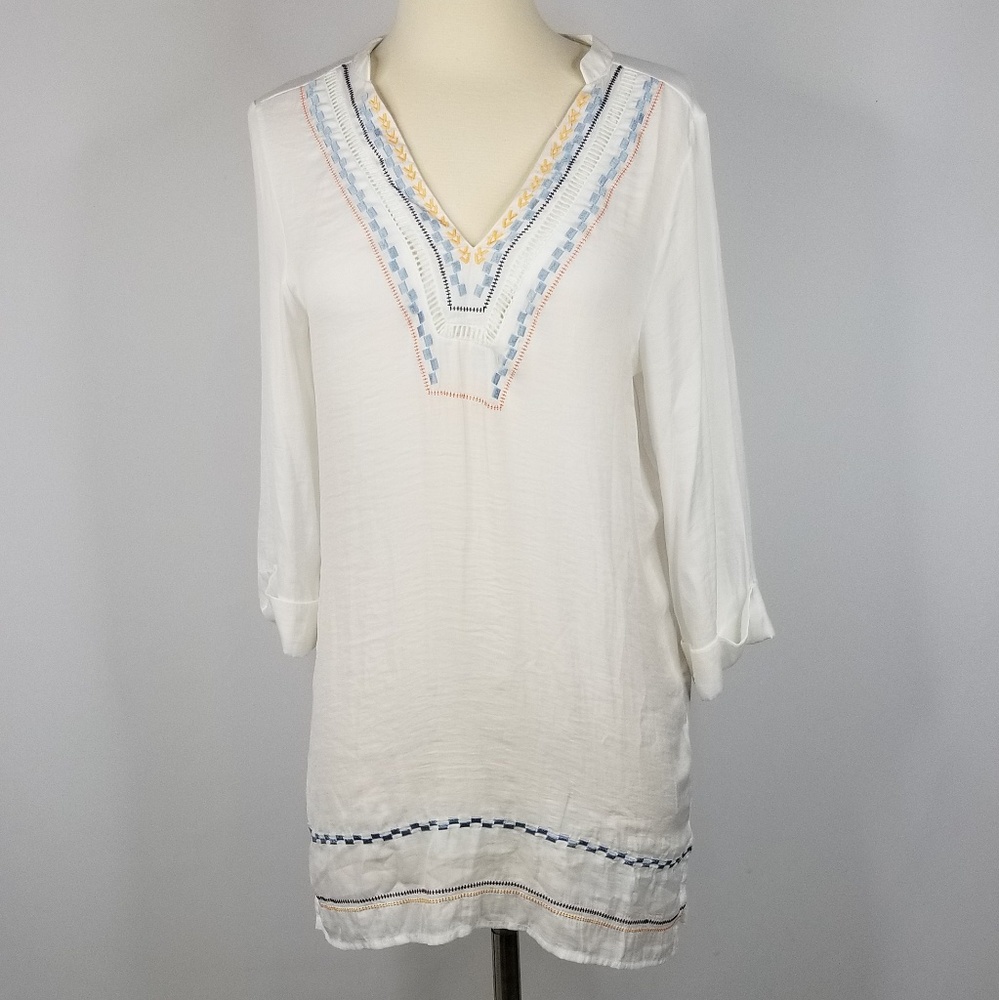 🆕️ White Dolan Long Sleeve Dress